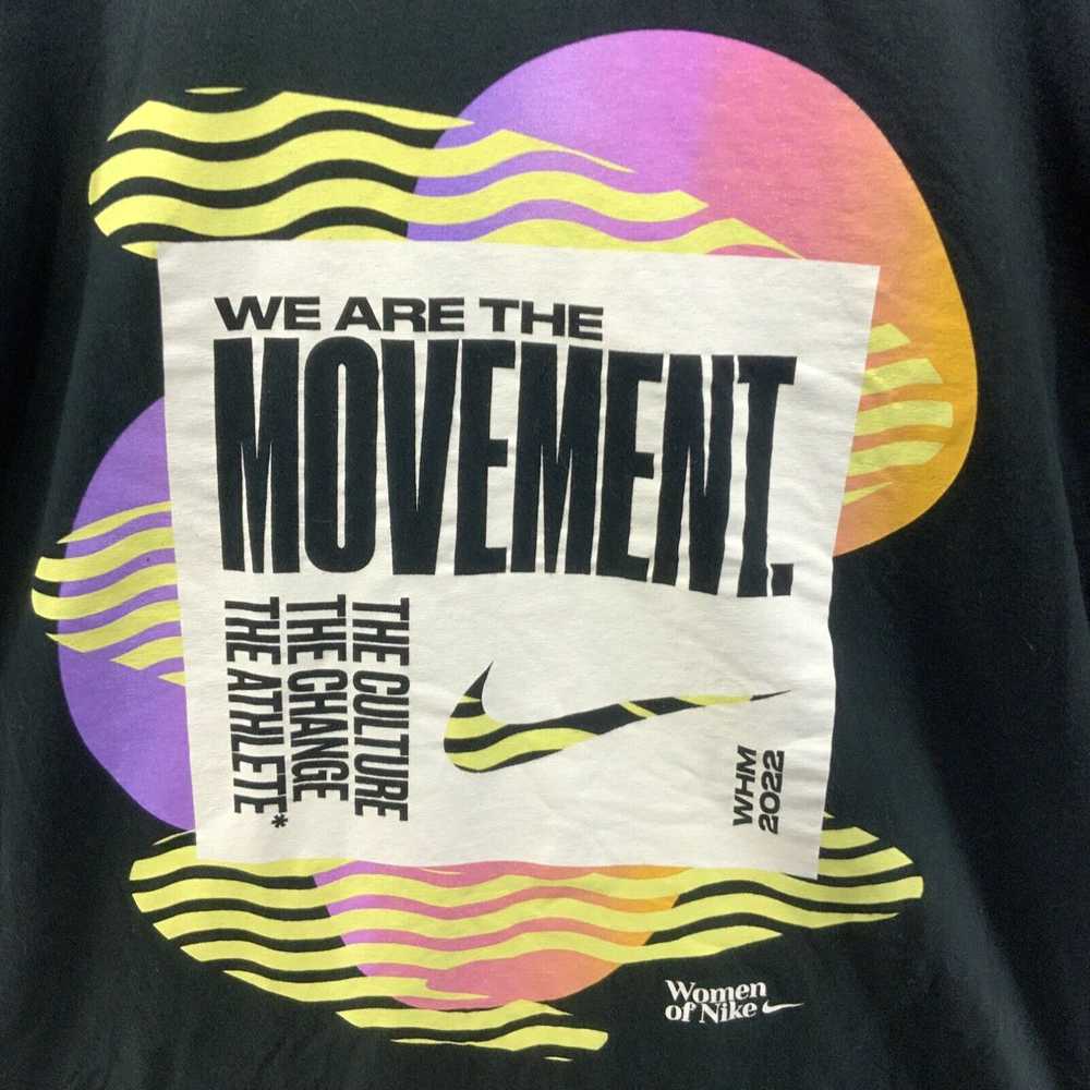 Nike The Nike Tee Sz L Black We Are The Movement … - image 2