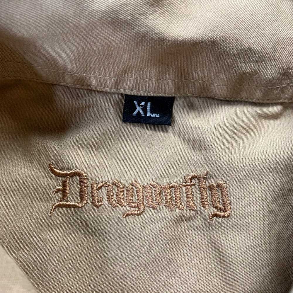 Vintage DRAGONFLY Shirt Mens XL Button Up Long Sl… - image 3