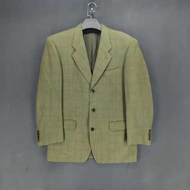 VINTAGE GIVENCHY PARIS CHECK BLAZER #1069-44