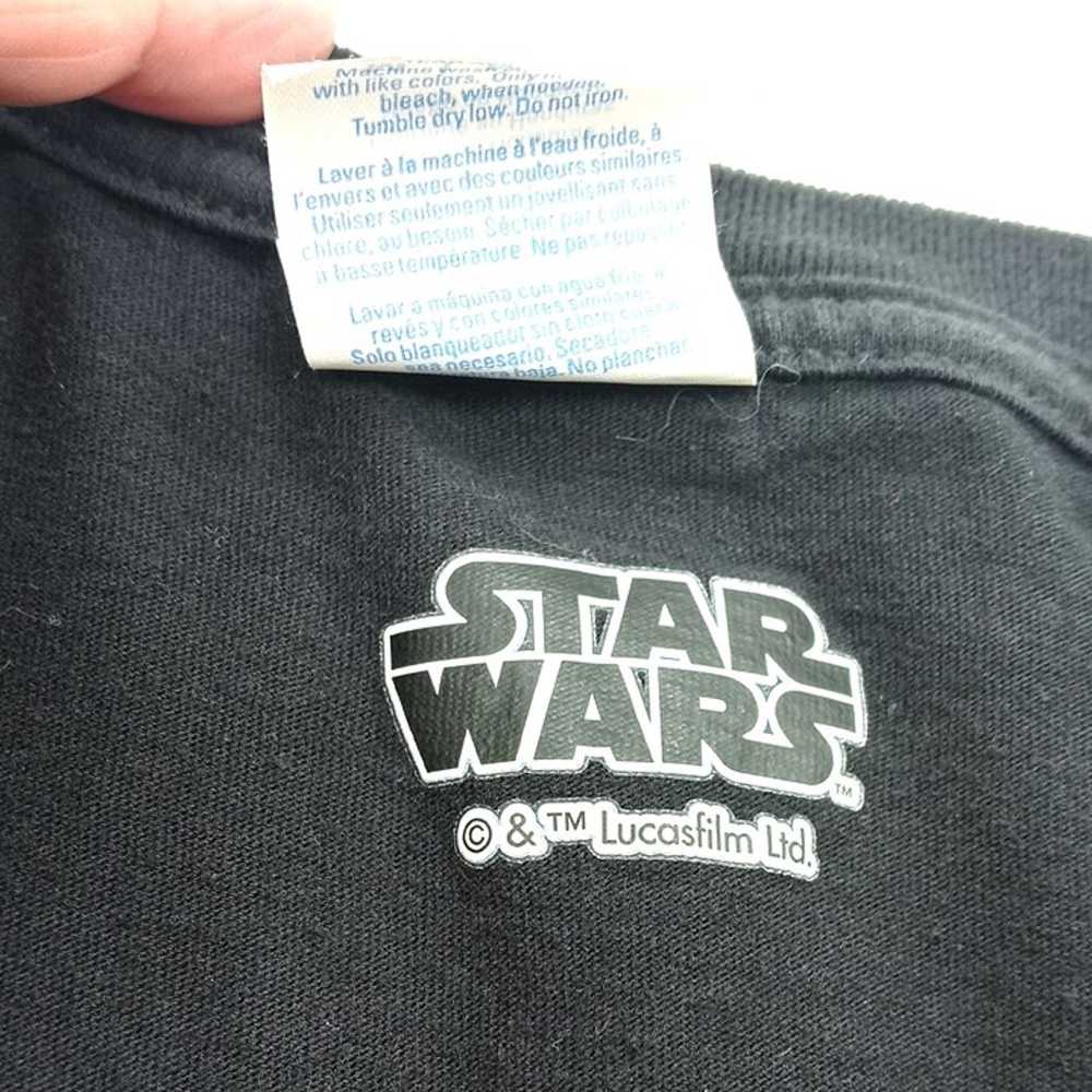 Star Wars Baby Yoda T-Shirt Size Medium Black Pre… - image 3