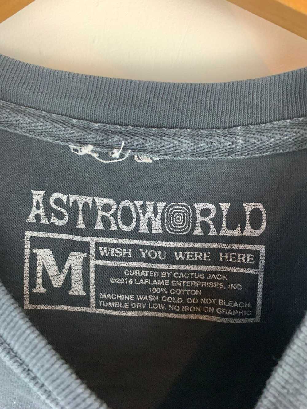 Travis Scott Astroworld Put On A Happy Face Tee - image 5