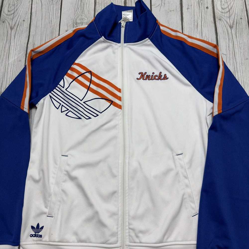 Adidas × NBA New York Knicks track jacket - image 3