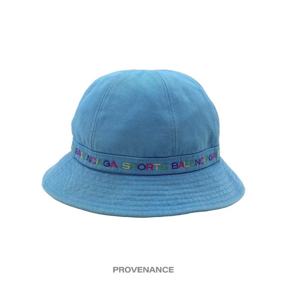 Balenciaga 🔴 Balenciaga Sports Bucket Hat - Blue… - image 2