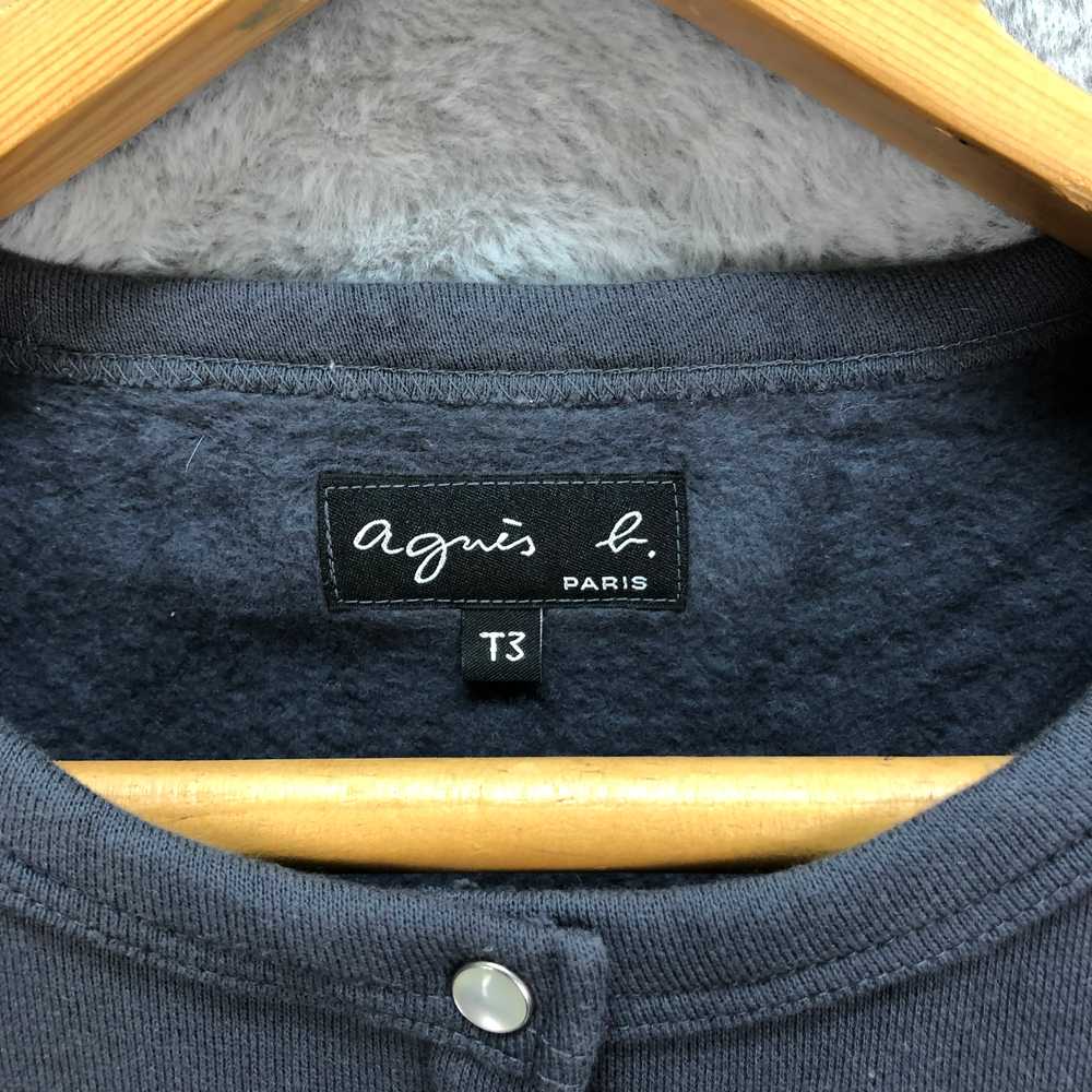 Agnes B. - AGNES B. MADE IN JAPAN BUTTON CROPPED … - image 6