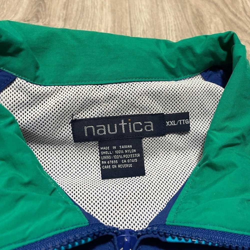 Vintage 90s Nautica Challenge Windbreaker Jacket … - image 3