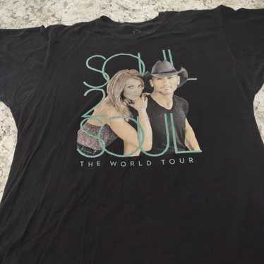 Tim McGraw/Faith Hill T-shirt Size XL - image 1