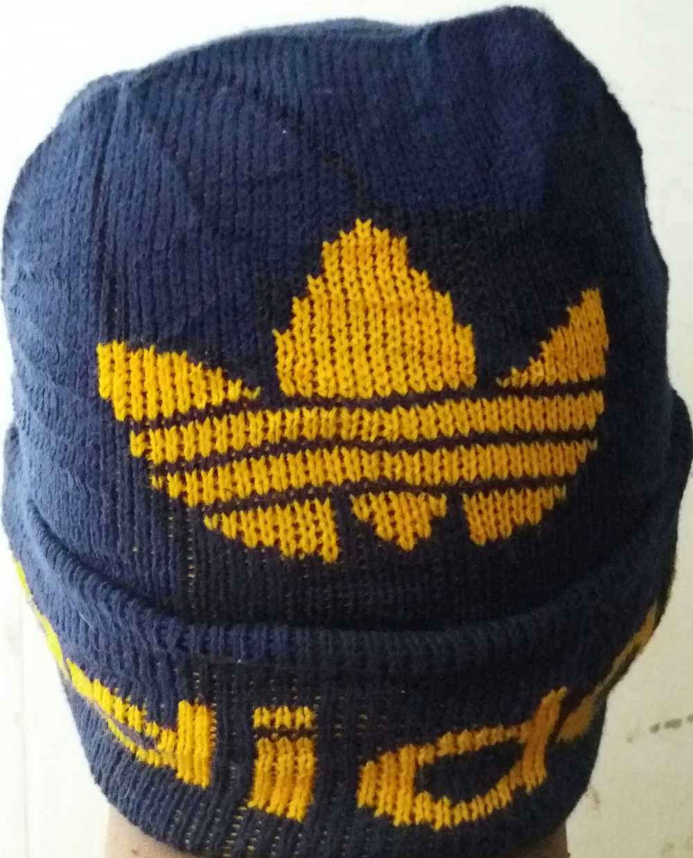 Vintage Adidas snowcap/ hats big logo design - image 2