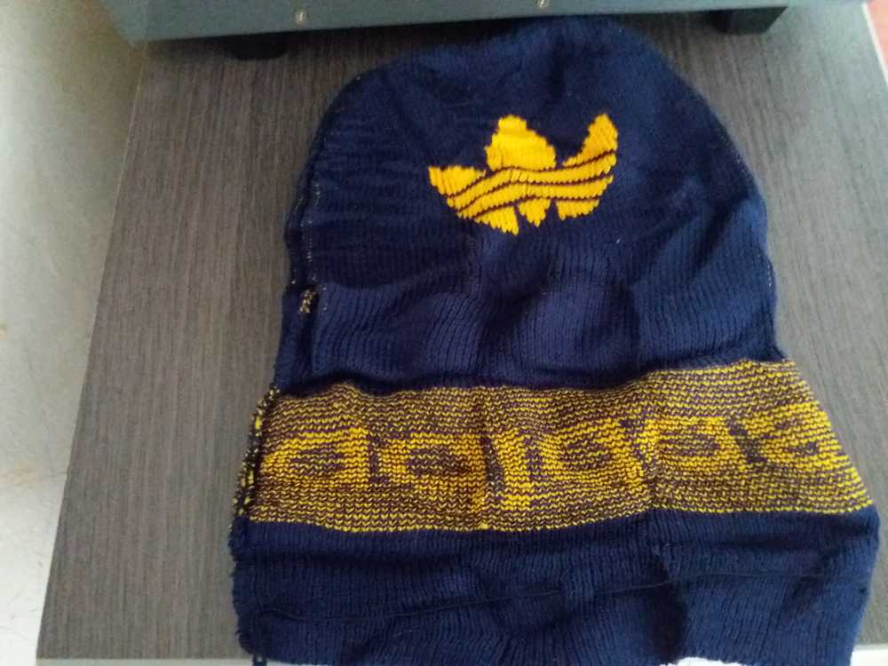 Vintage Adidas snowcap/ hats big logo design - image 4