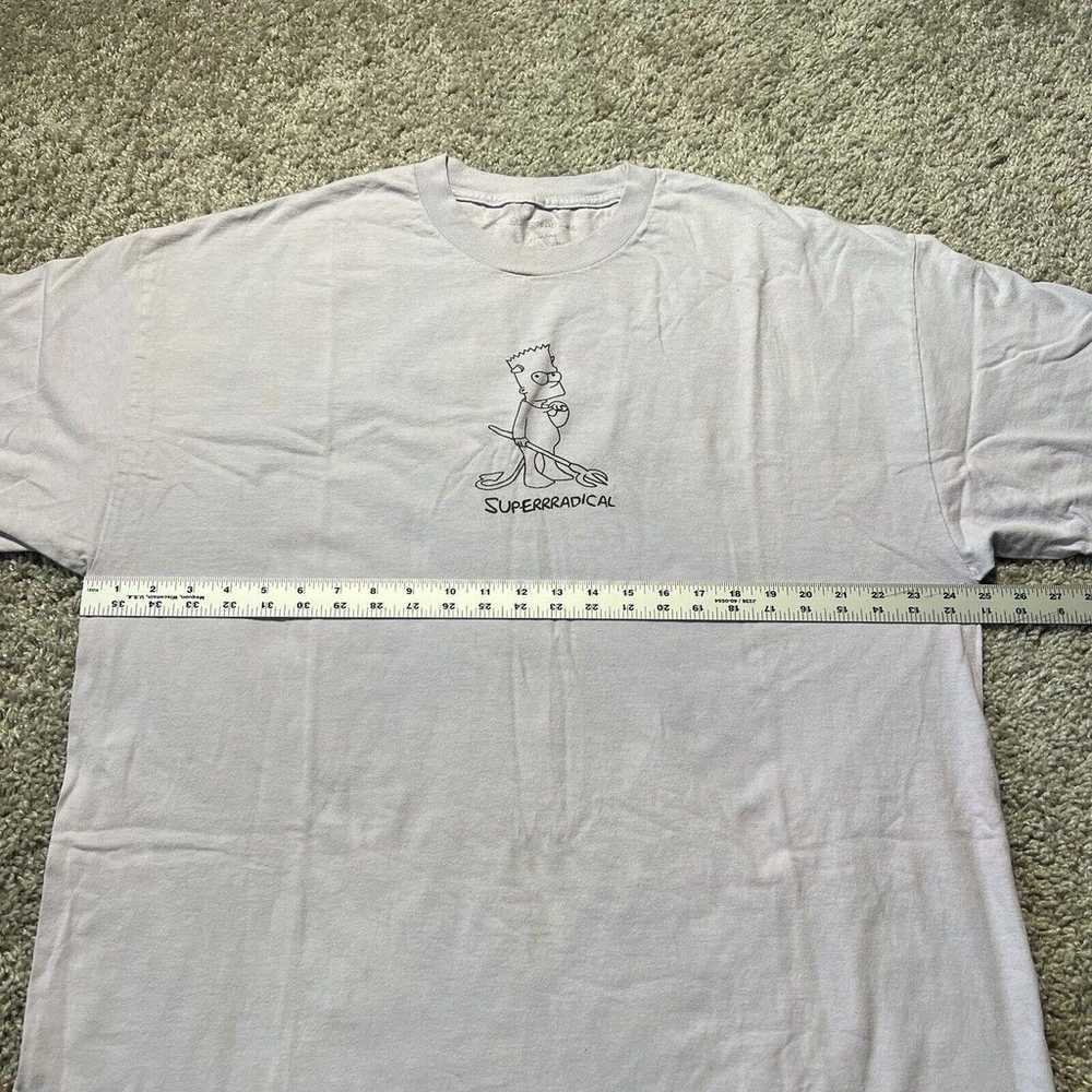 Superrradical Bart T-Shirt Size XXL Y2k Retro Ska… - image 5