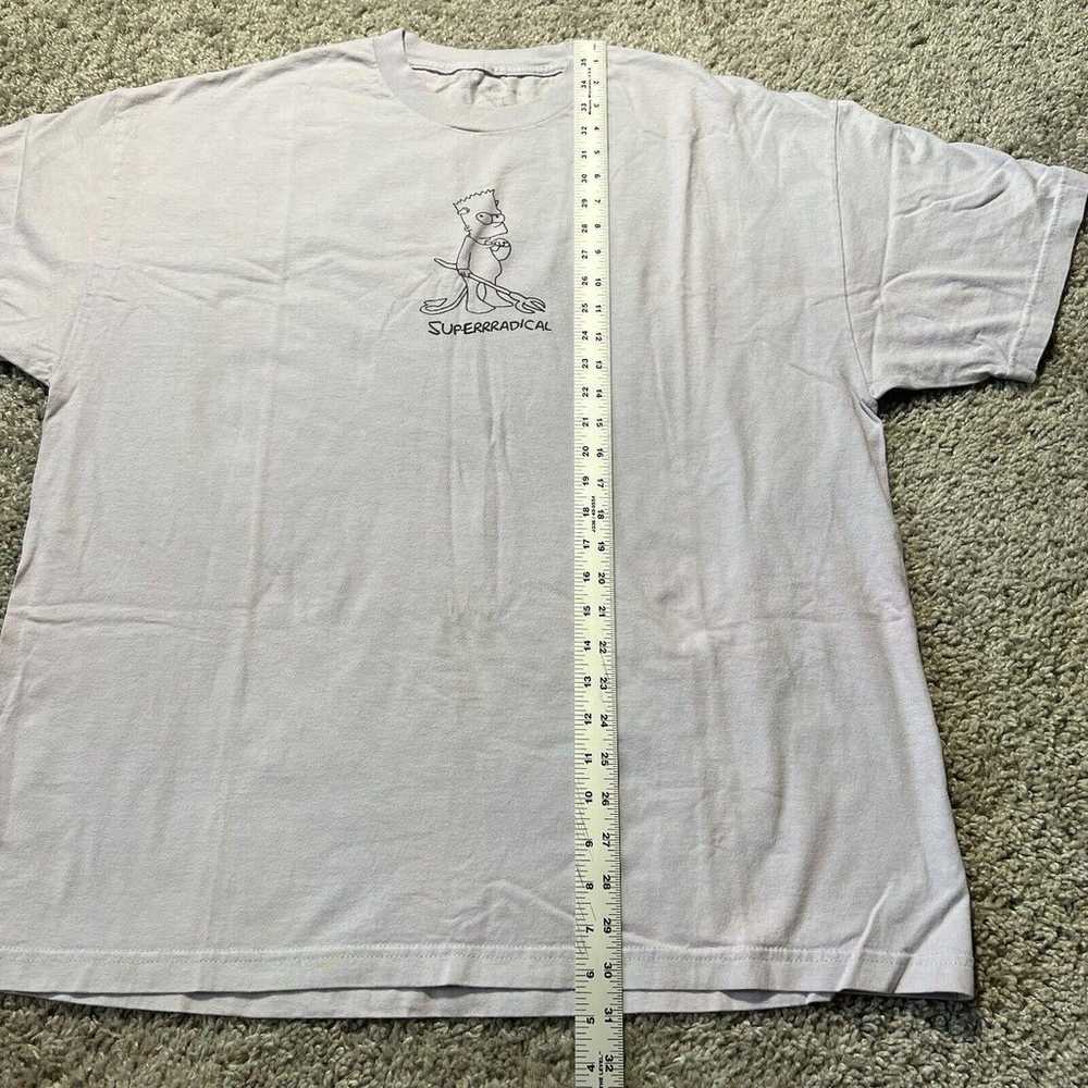 Superrradical Bart T-Shirt Size XXL Y2k Retro Ska… - image 6