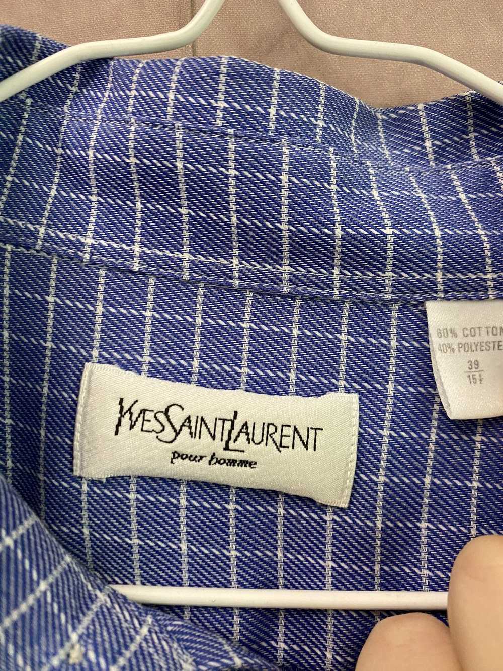 Designer × Luxury × Yves Saint Laurent YSL Shirt … - image 2