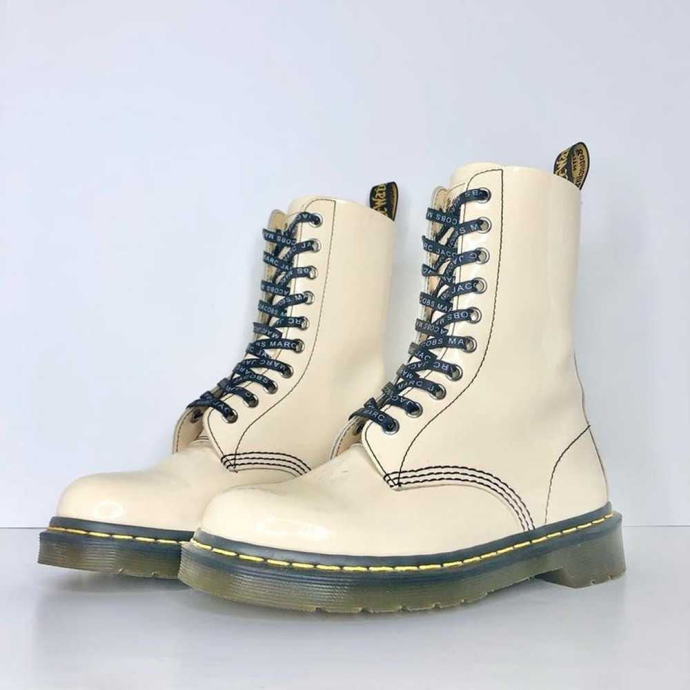 Dr. Martens 1490 (10 eye) patent leather boots - image 2
