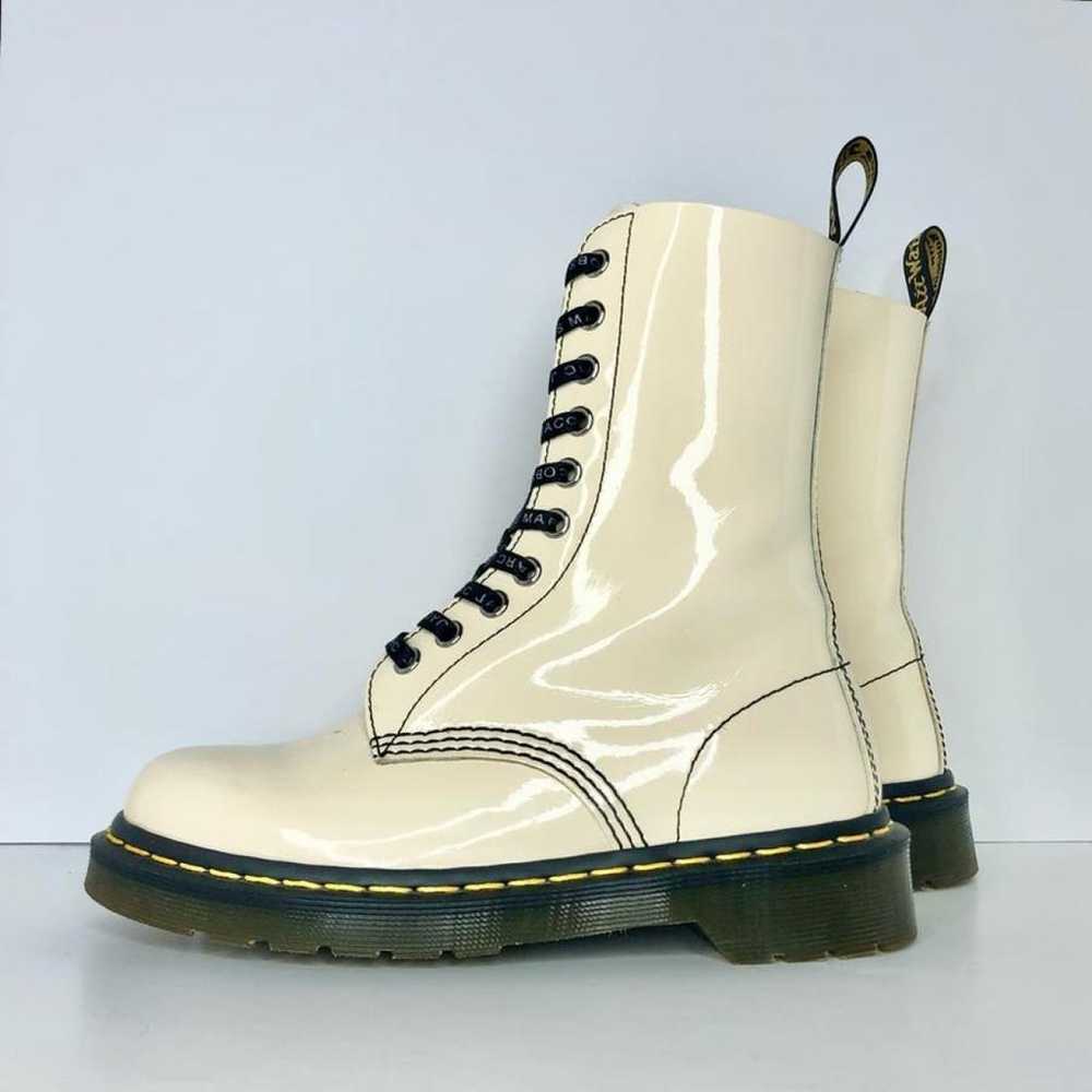 Dr. Martens 1490 (10 eye) patent leather boots - image 4