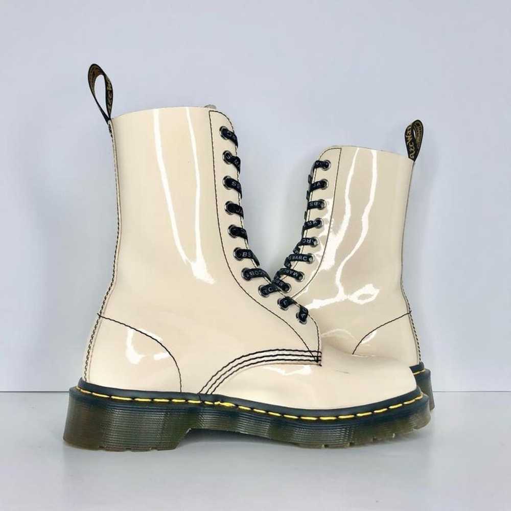 Dr. Martens 1490 (10 eye) patent leather boots - image 5