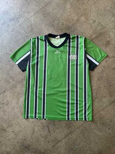 1990s Score Green Soccer Jersey