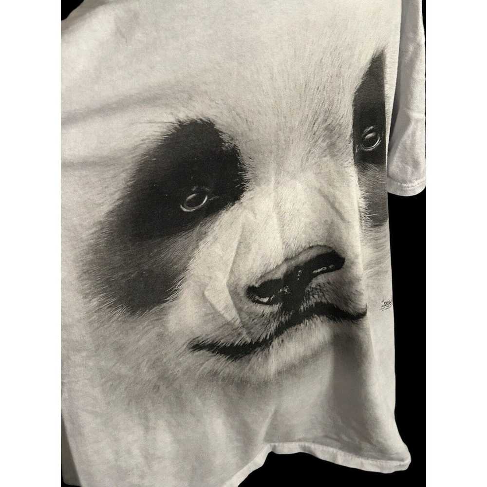 The Mountain Panda Face Black And White T-Shirt M… - image 4