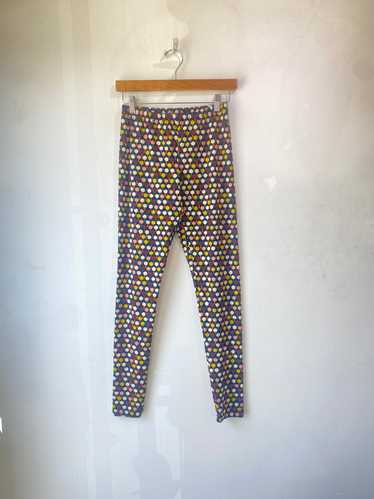 La Double J Polka Dot Spandex Pants - image 1