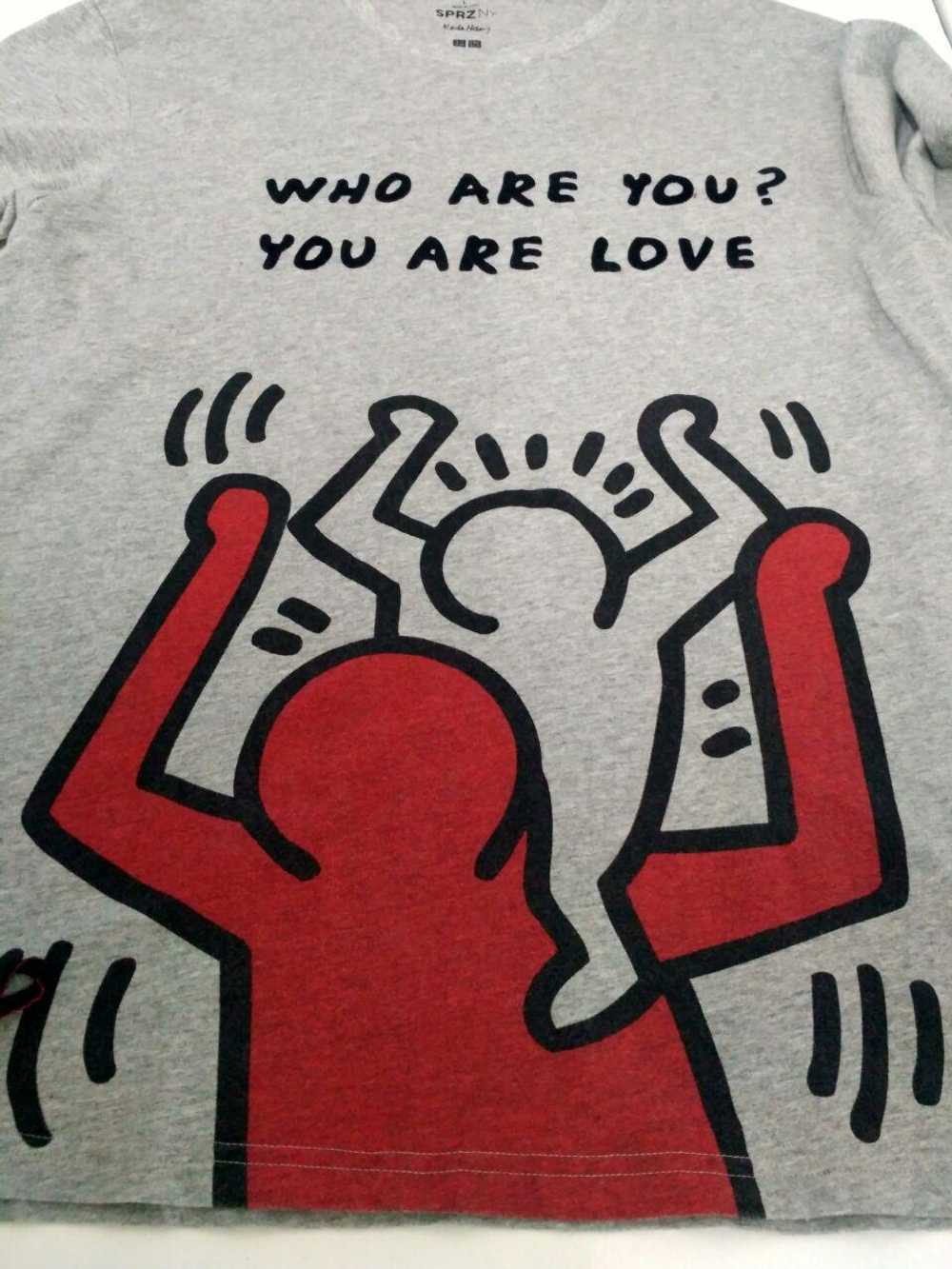 Vintage - Keith Haring Pop Art Tees Big Graphics … - image 3