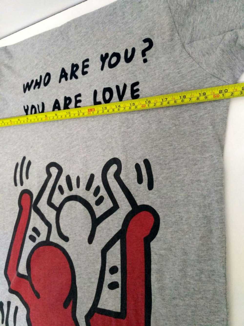 Vintage - Keith Haring Pop Art Tees Big Graphics … - image 5