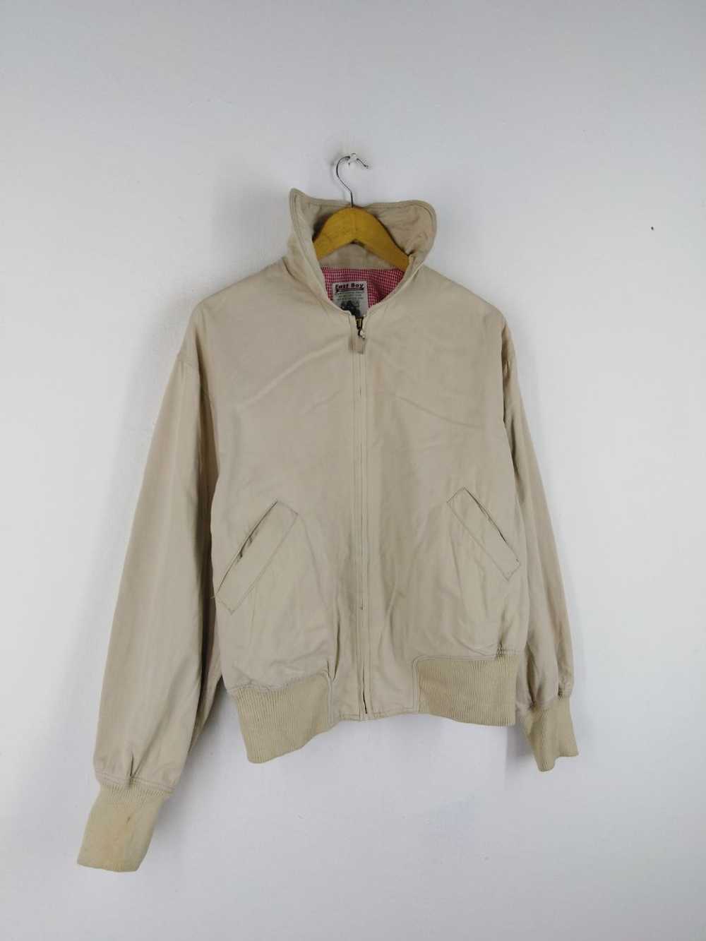 Vintage - BIG LOGO EAST BOY ZIPPER JACKET - image 6