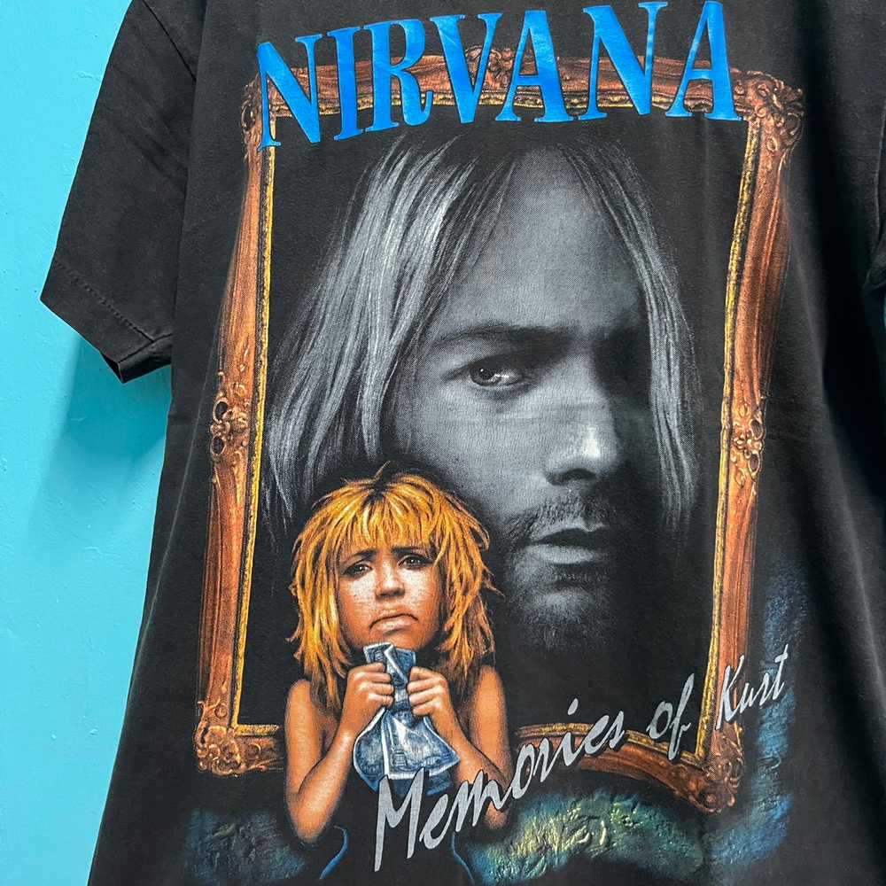 Vintage - Vintage Bootleg Nirvana Kurt Cobain Mem… - image 4