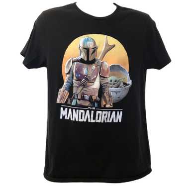 Star Wars The Mandalorian Graphic Men's Unisex Bl… - image 1