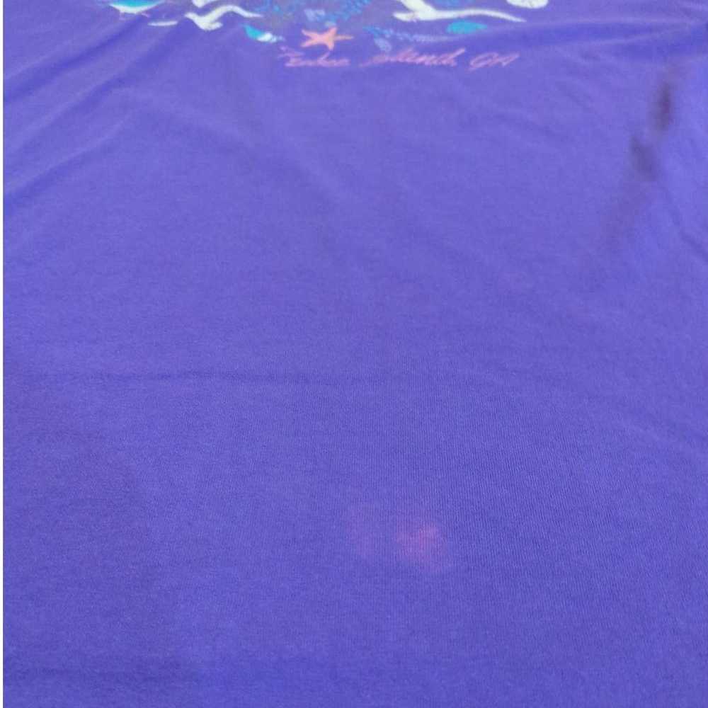 VTG Hanes Adult XL Short Sleeve Shirt - Tybee Isl… - image 2