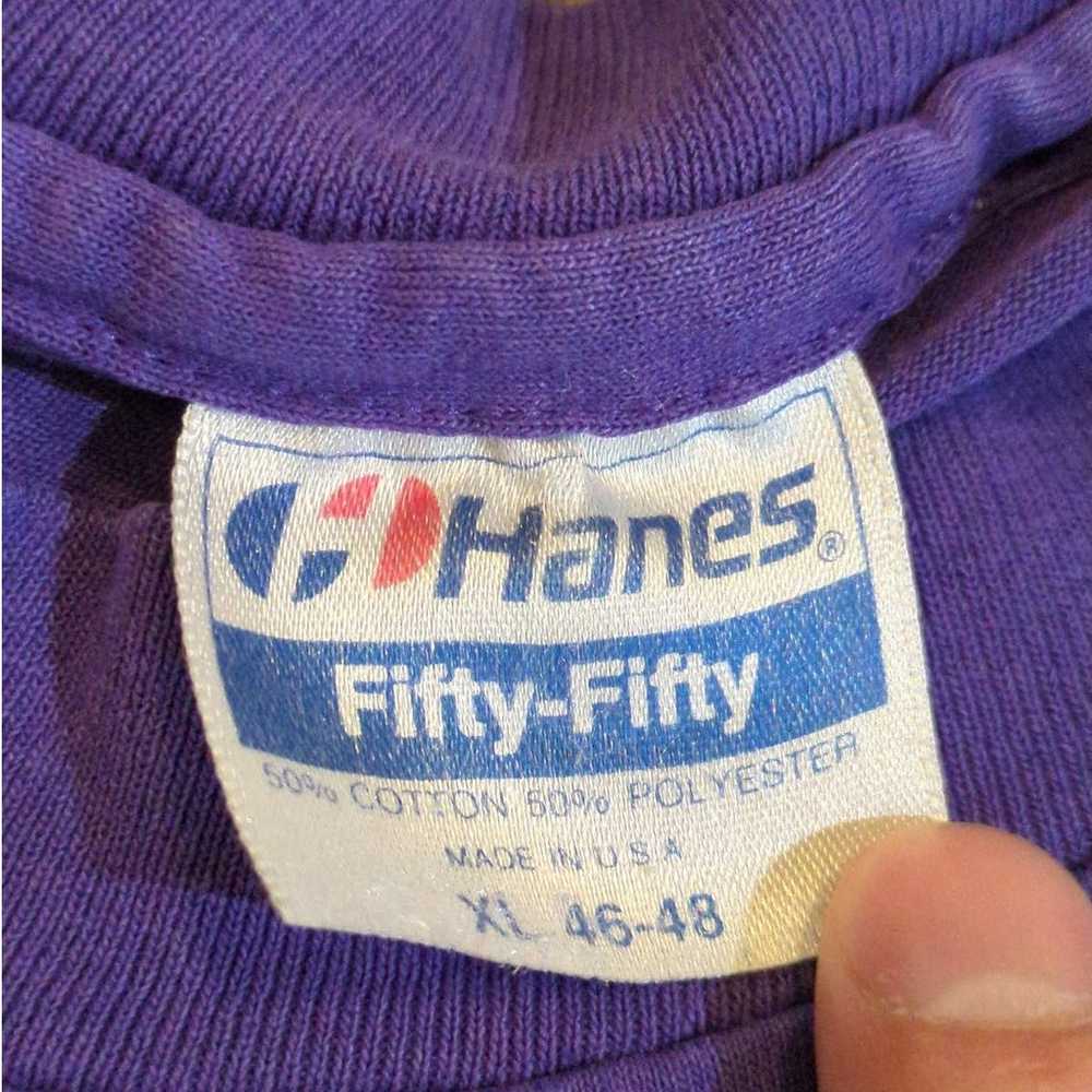 VTG Hanes Adult XL Short Sleeve Shirt - Tybee Isl… - image 6