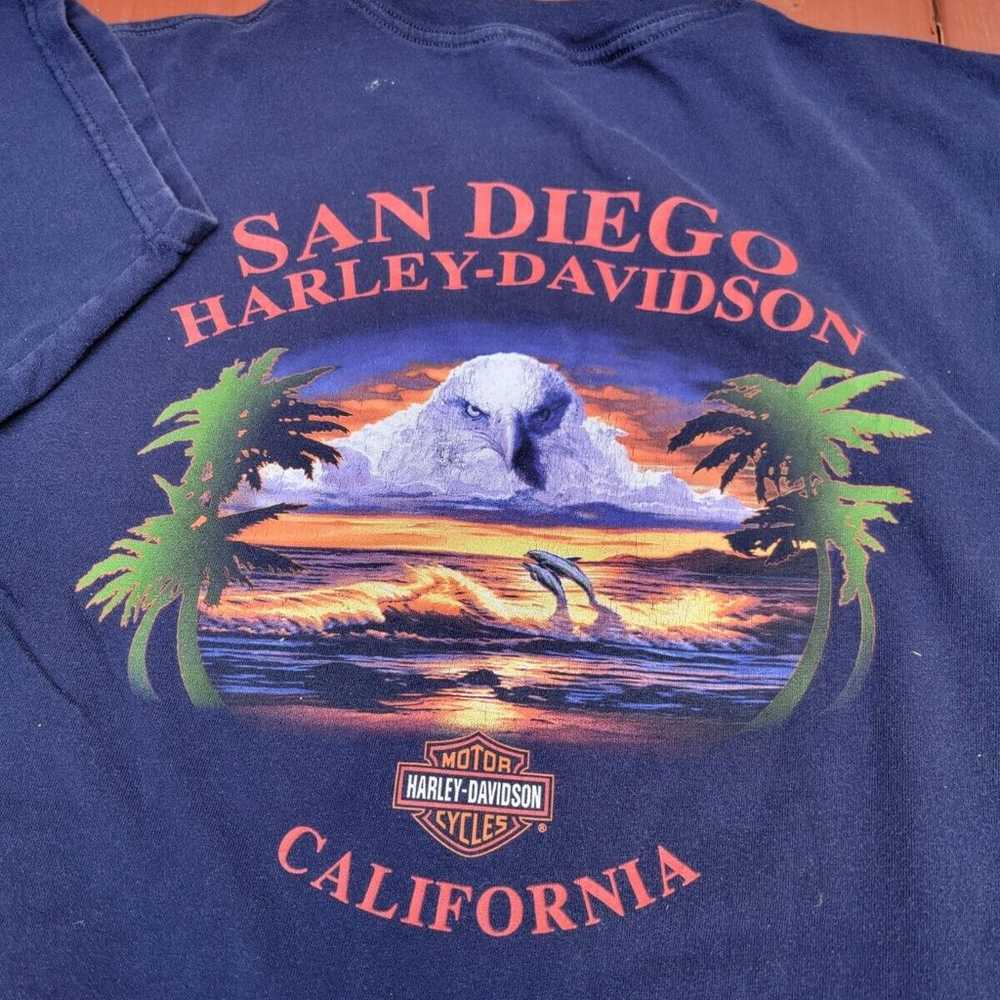 Harley Davidson Motorcycles San Diego CA T Shirt … - image 4