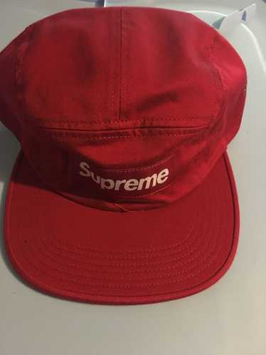 Supreme Supreme Washed Chino Twill Camp Cap Red SS