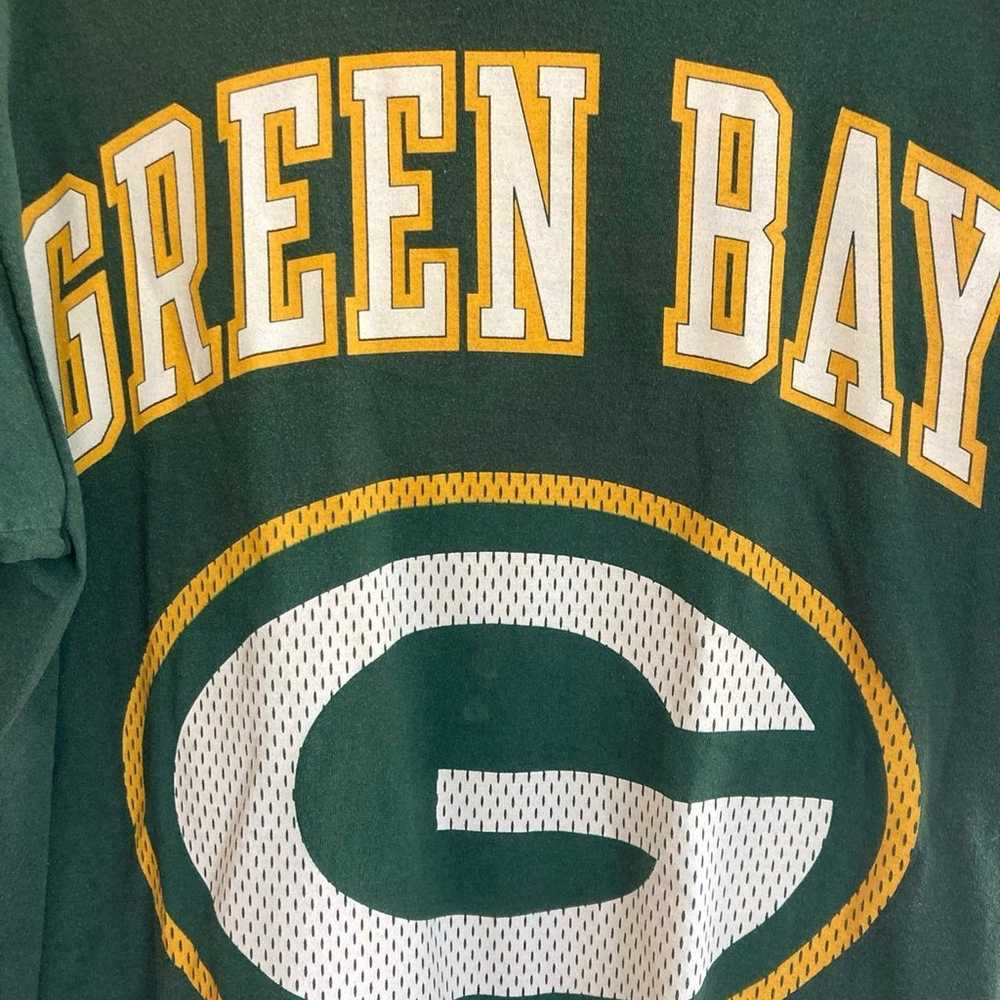 Vintage  1997 NFL Green Bay Packers T-shirt size … - image 2