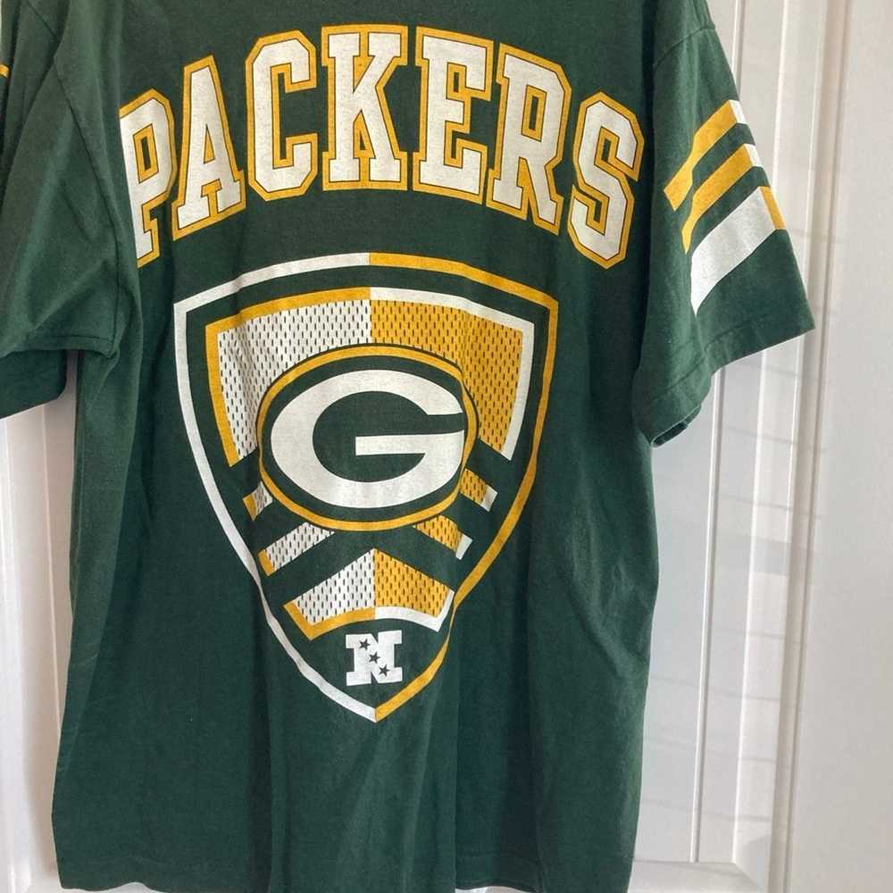 Vintage  1997 NFL Green Bay Packers T-shirt size … - image 6