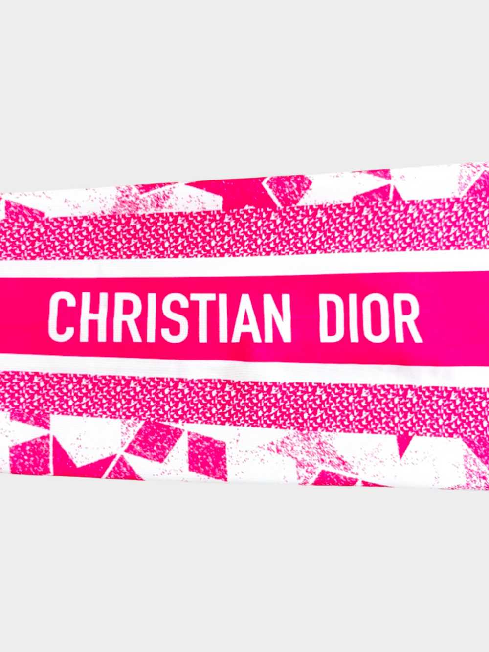 Christian Dior Cruise 2022 Hot Pink Technical Leg… - image 2