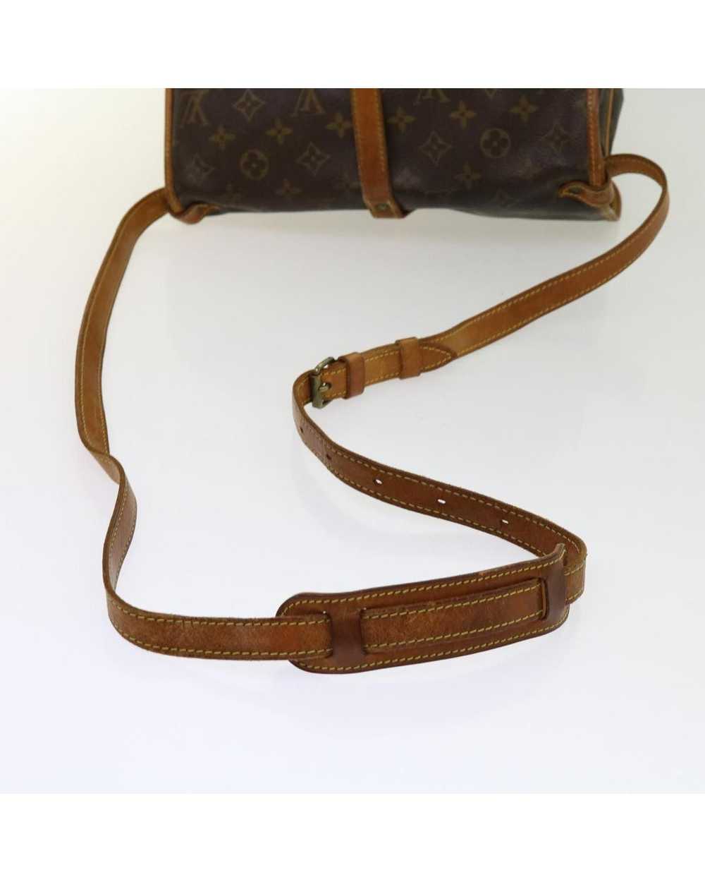 Louis Vuitton Vintage Brown Canvas Flap Shoulder … - image 7