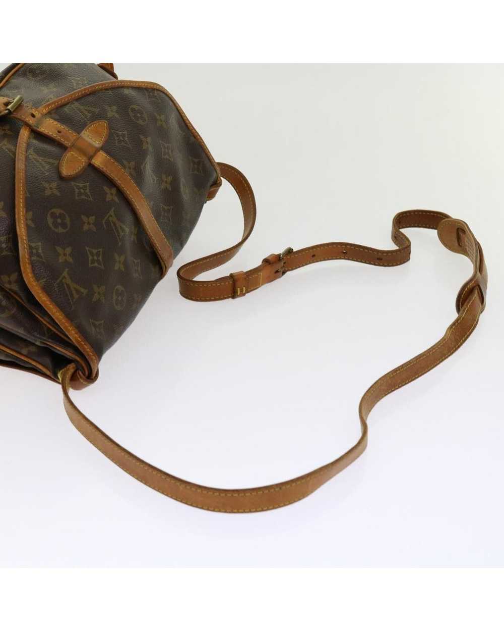 Louis Vuitton Vintage Brown Canvas Flap Shoulder … - image 8