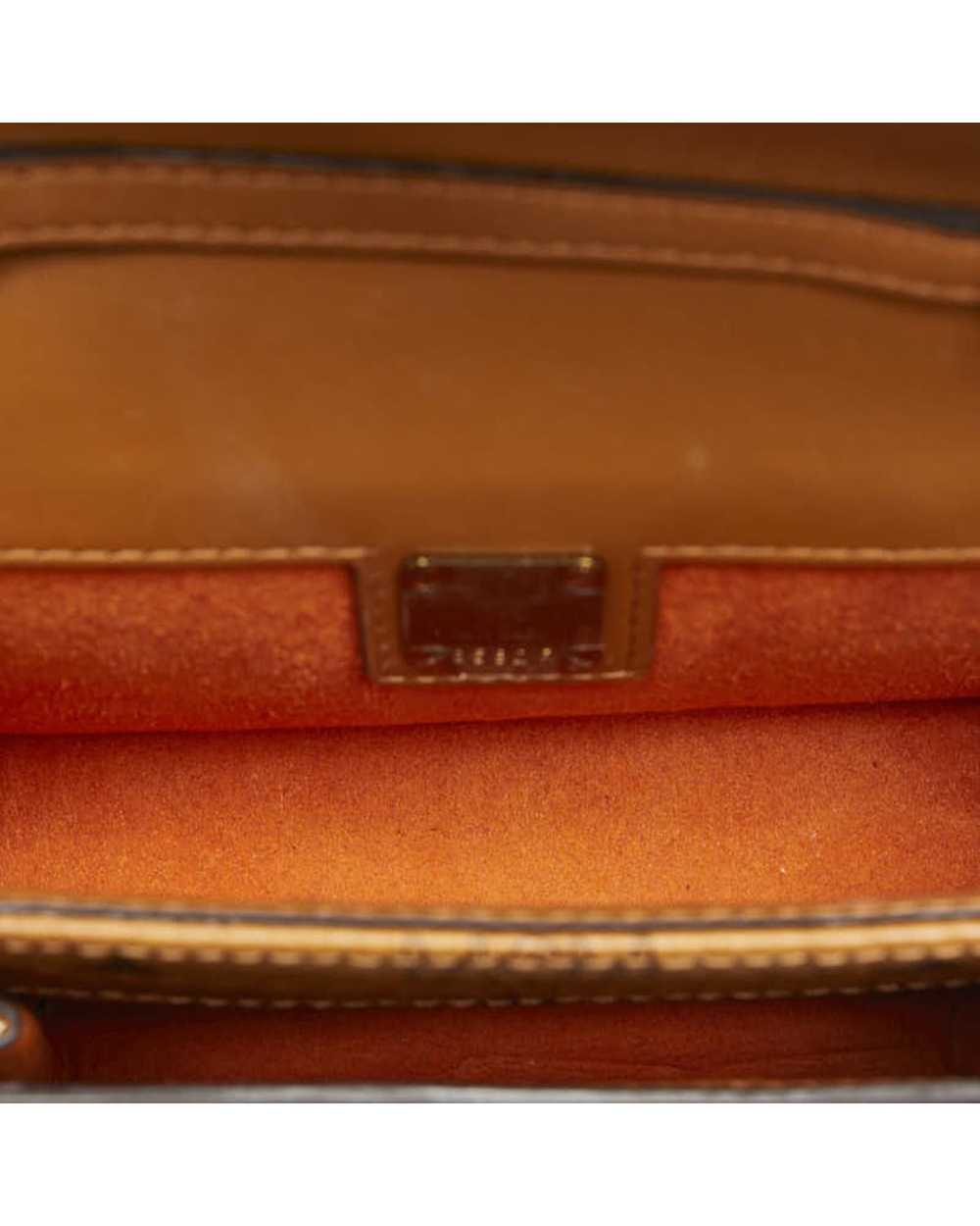 MCM Brown Leather Fanny Pack - image 5