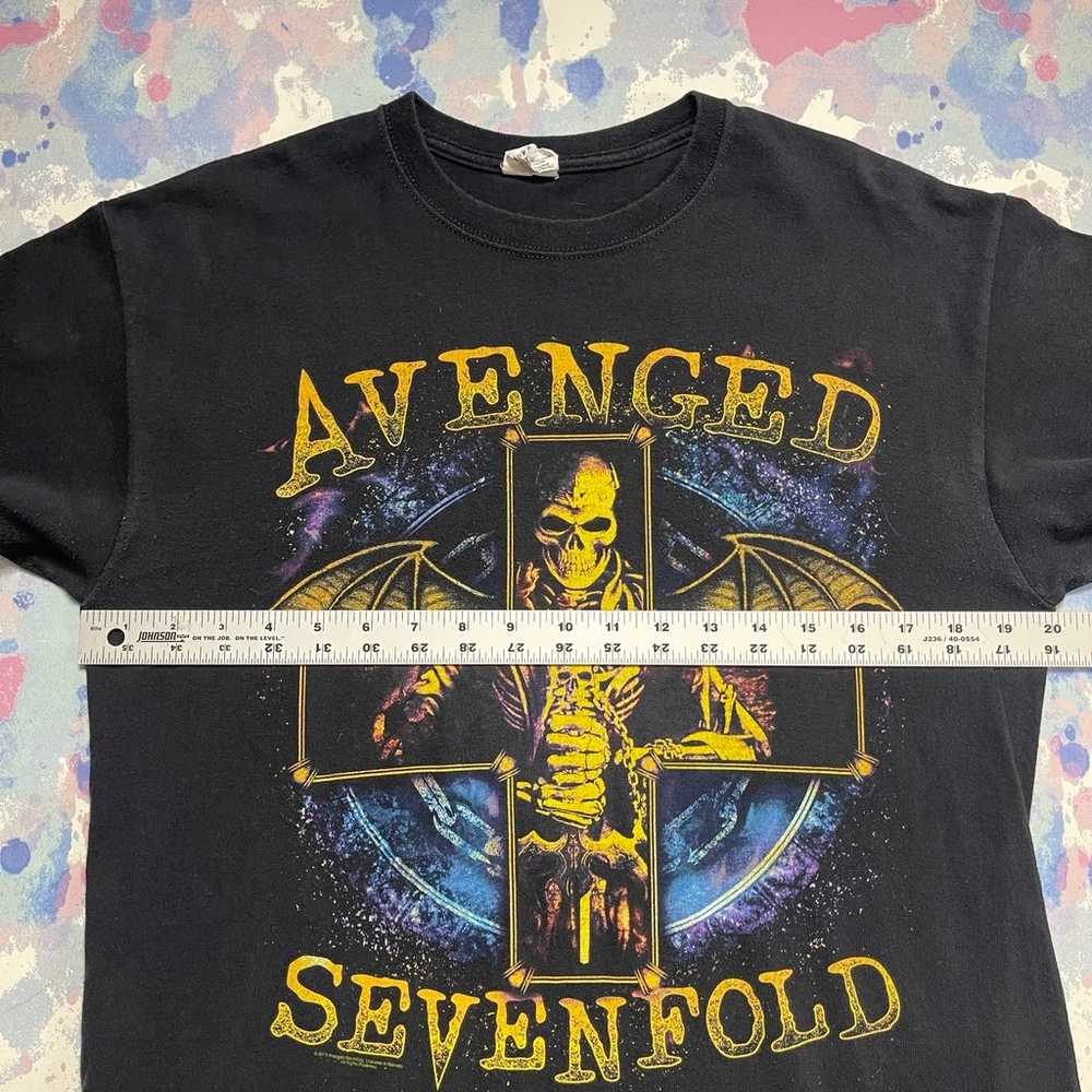 Avenged Sevenfold A7X 2013 Tour Shirt Men’s Size … - image 5