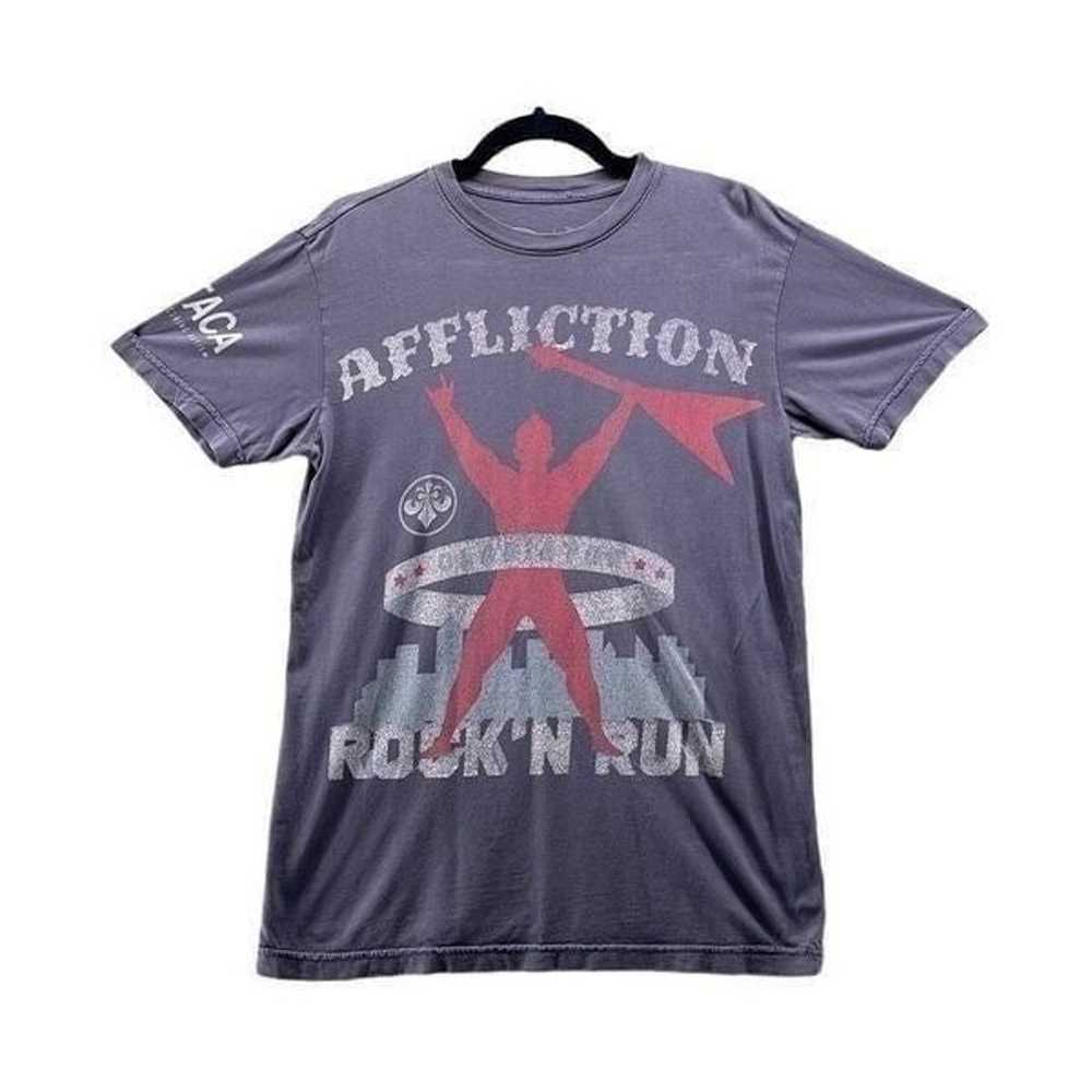 Affliction Shirt Mens Small Rock N Run Charity Pr… - image 2