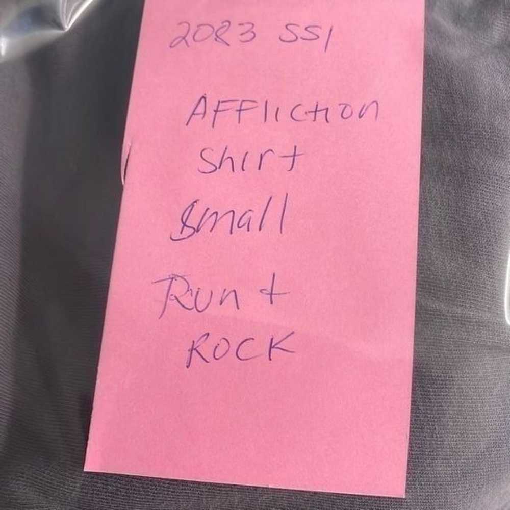 Affliction Shirt Mens Small Rock N Run Charity Pr… - image 8