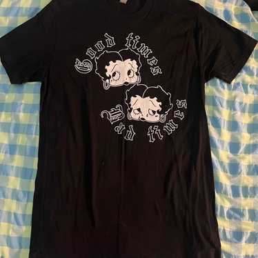 Good times // Bad times Betty Boop shirt - image 1