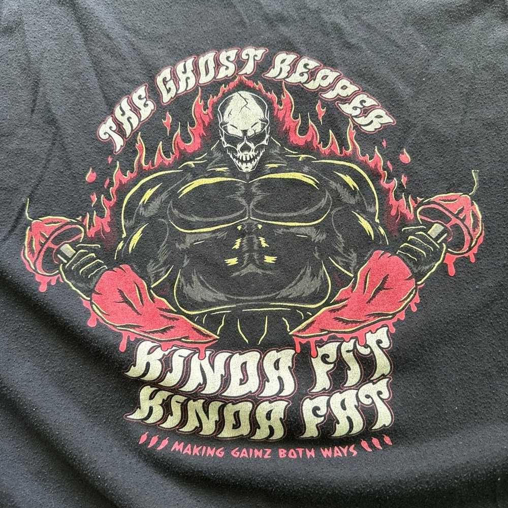 Kinda Fit Kinda Fat T-Shirt (The Ghost Reaper) - image 6