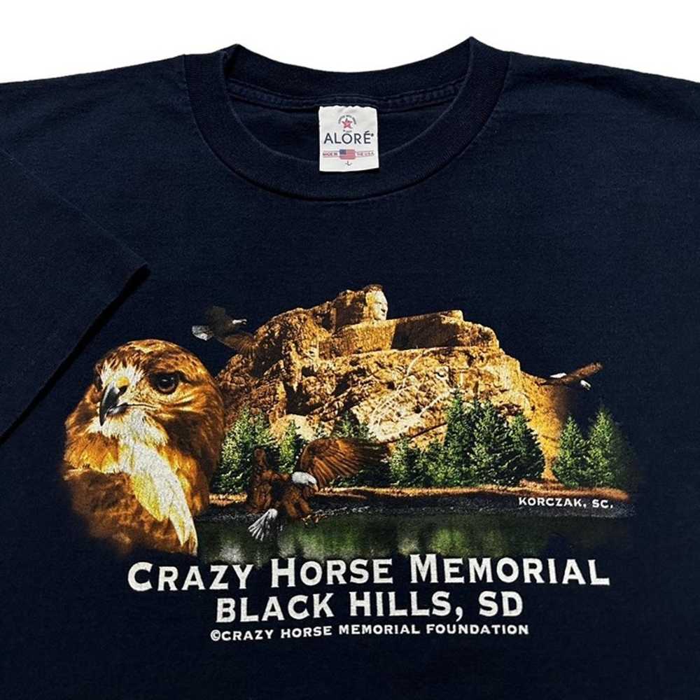 Vintage Crazy Horse Memorial T-Shirt - image 3