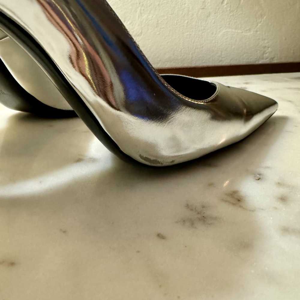 Saint Laurent Kiki 55 leather heels - image 10