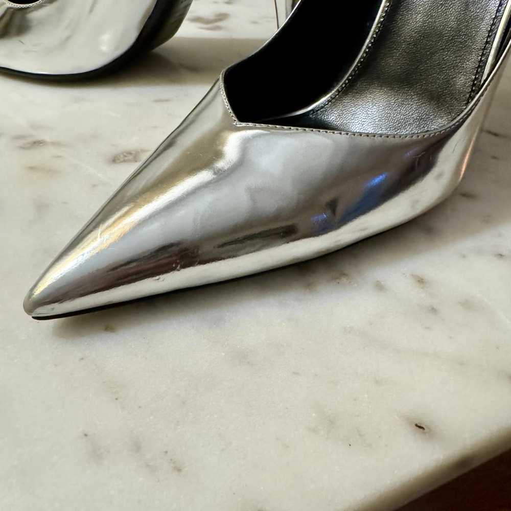 Saint Laurent Kiki 55 leather heels - image 11