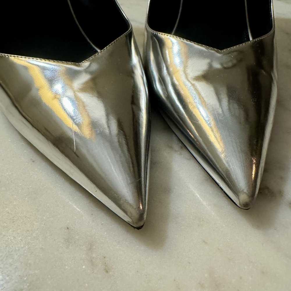 Saint Laurent Kiki 55 leather heels - image 12