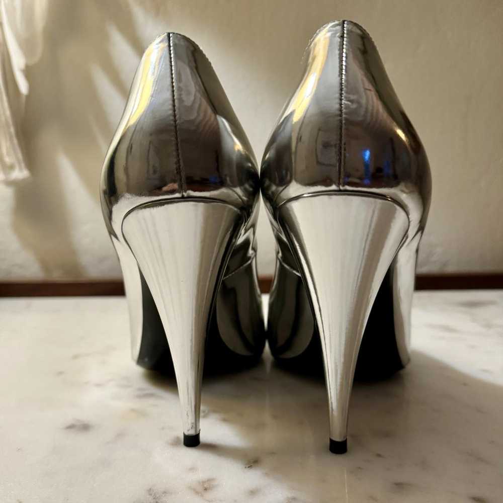 Saint Laurent Kiki 55 leather heels - image 4