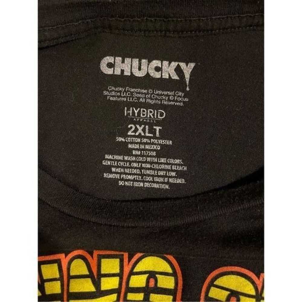 CHUCKY T-Shirt 2XL Wanna Play? - image 5