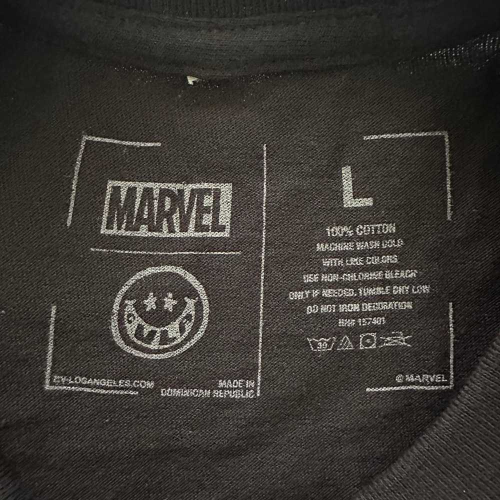 Y2K Marvel Hulk Vs Iron Man Shirt Mens Size M - image 10
