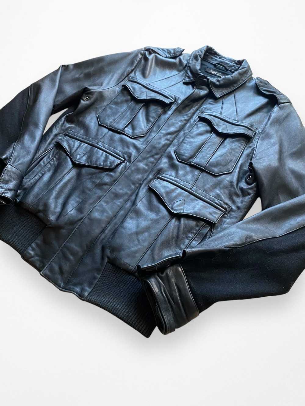 Allsaints × Genuine Leather × Leather Jacket Alls… - image 3