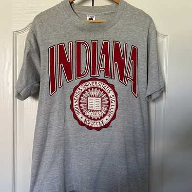 Vintage single stitch Indiana University t shirt - image 1